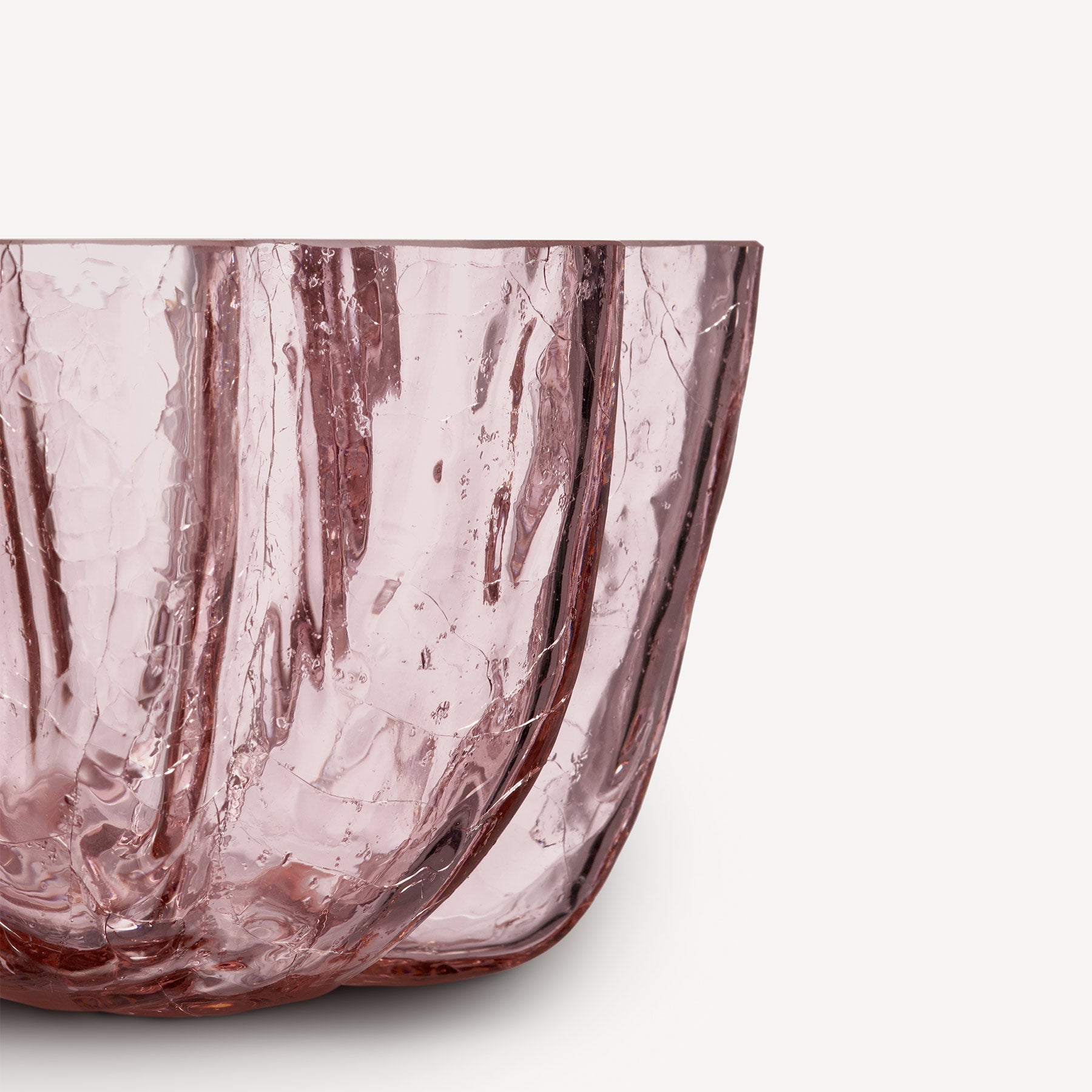Crackle Bowl Pink