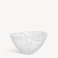 Contrast Bowl White/White Medium