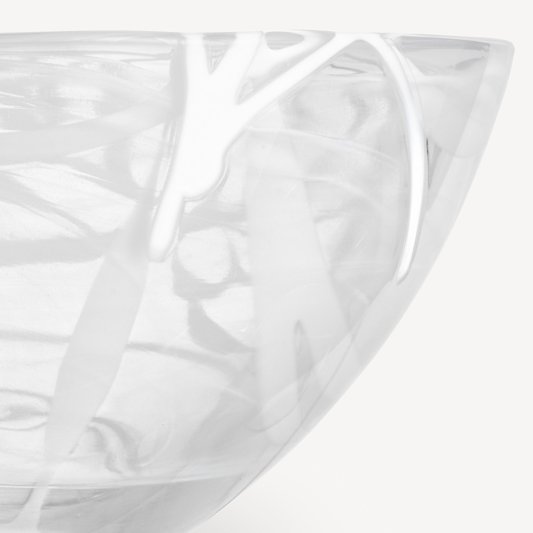 Contrast Bowl White/White Medium