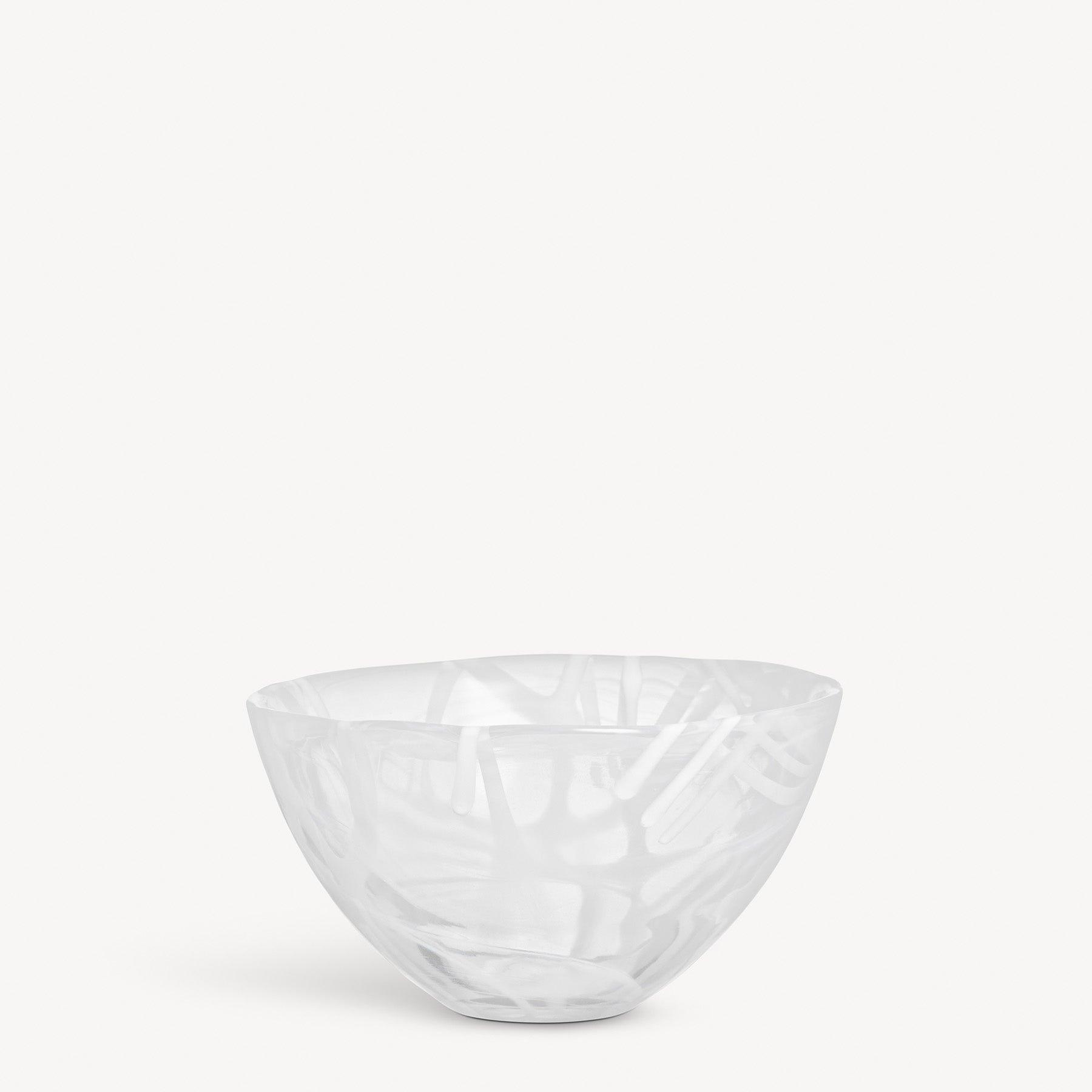 Contrast Bowl White/White Small with BonBon Sour Candy