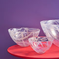 Contrast Bowl White/White Small