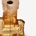 Rocky Baroque Candlestick Amber Haze Medium