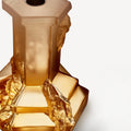 Rocky Baroque Candlestick Amber Haze Large