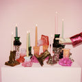 Rocky Baroque Candlestick Spicy Rose Medium