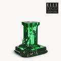 Rocky Baroque Candlestick Emerald Green Medium