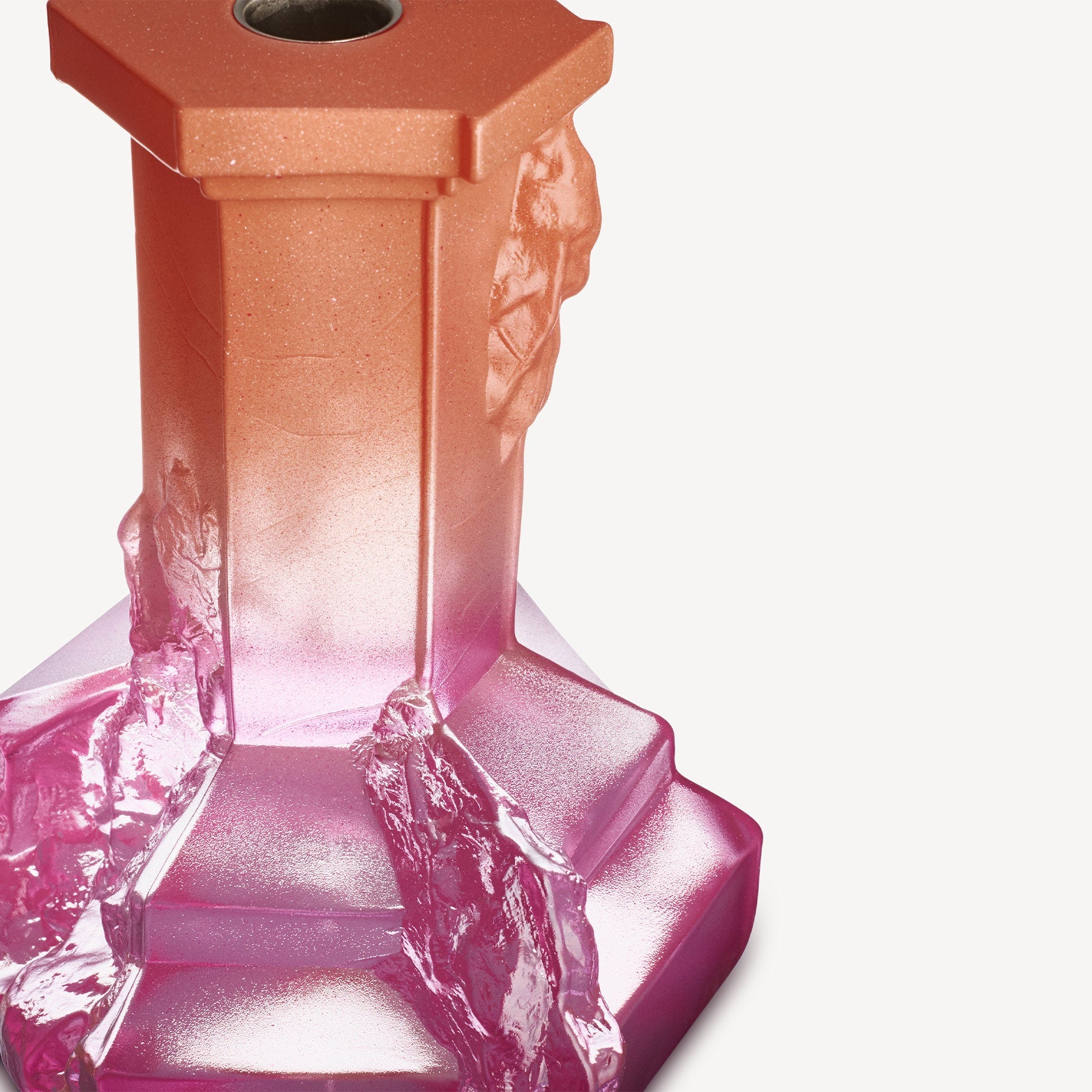 Rocky Baroque Candlestick Spicy Rose Large