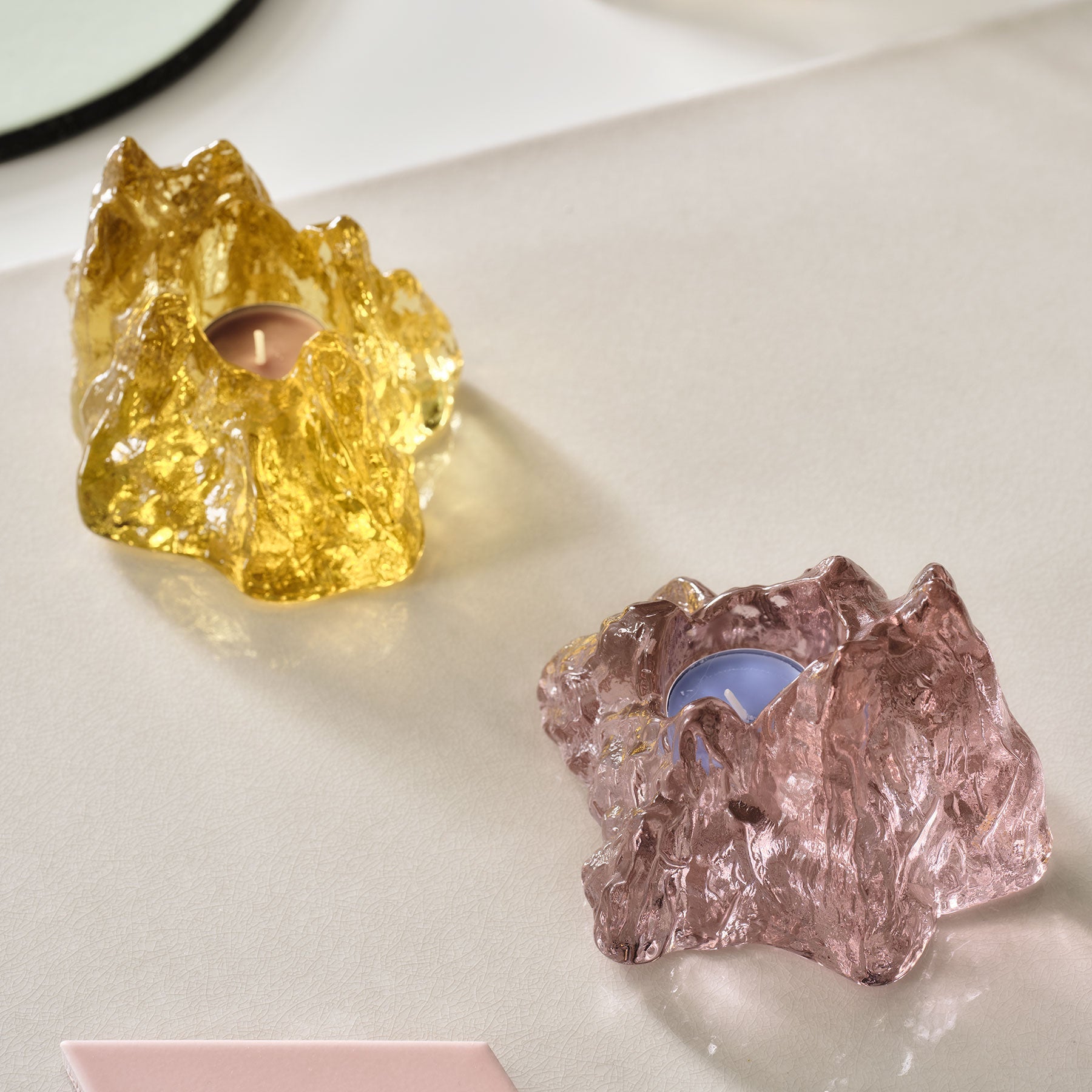 The Rock Votive Yellow