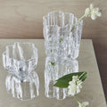 Crackle Bowl/Votive Clear