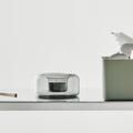 Happy Votive Gray