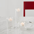 Happy Votive Clear Set Of 3