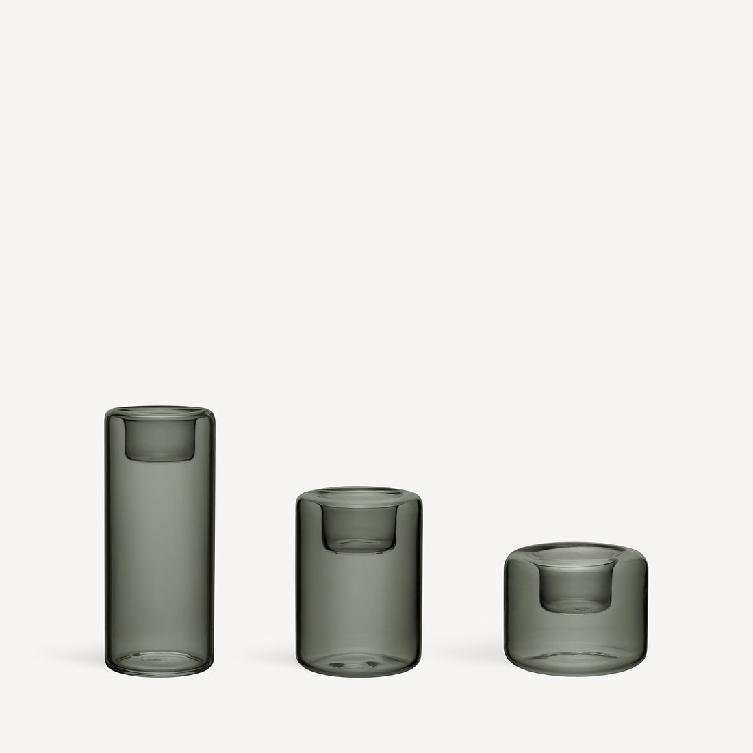 Happy Votive Gray Set Of 3