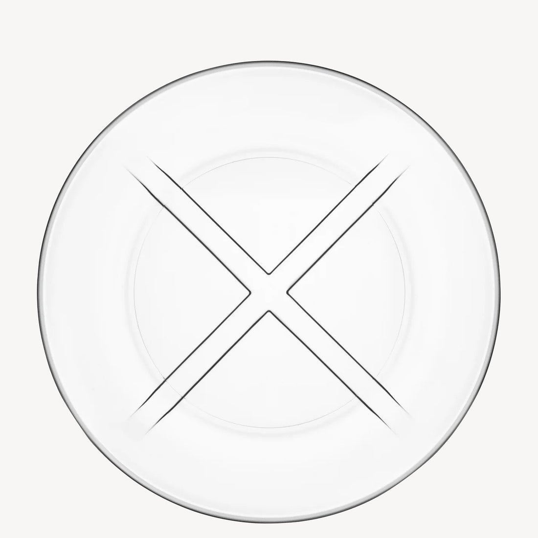 Bruk Clear Salad Plate