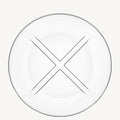 Bruk Clear Salad Plate