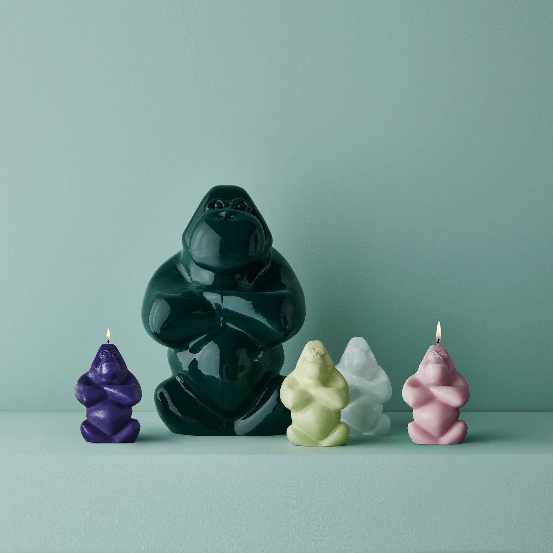Gabba Gabba Candle Gray