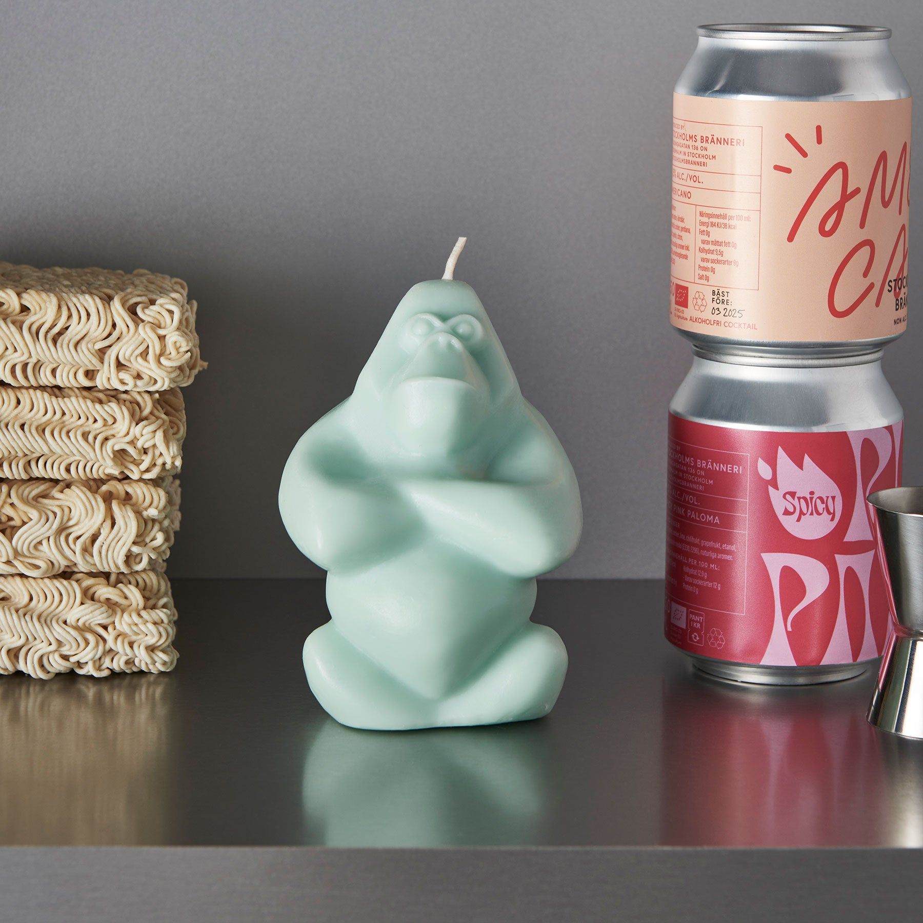 Gabba Gabba Candle Green