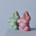 Gabba Gabba Candle Green