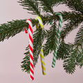Polka Candy Cane White/Green