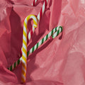 Polka Candy Cane White/Green