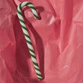 Polka Candy Cane White/Green