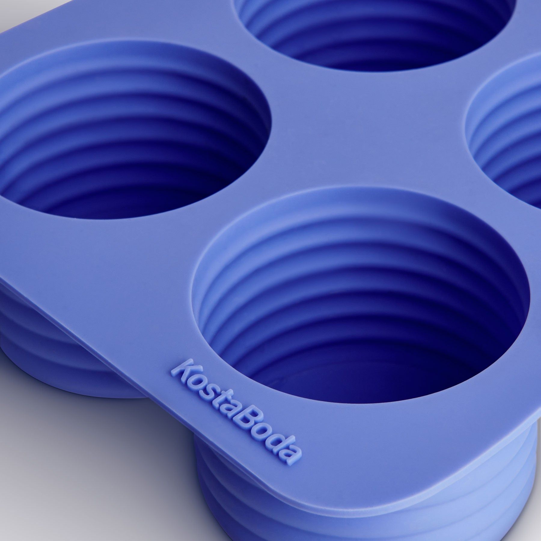 Viva Ice Cube Tray Sea Blue 4-Pieces