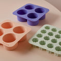 Viva Ice Cube Tray Sea Blue 4-Pieces
