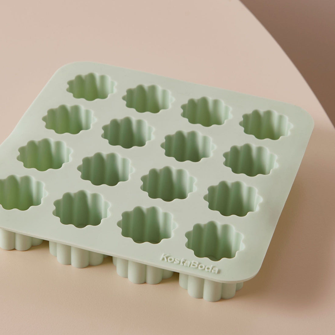 Viva Ice Cube Tray Mint Green 16-Pieces