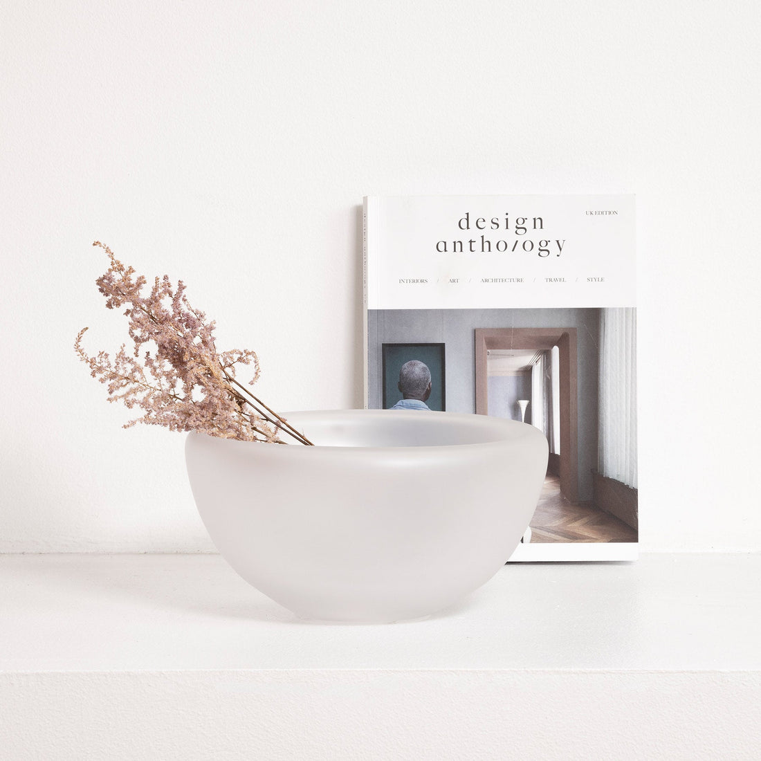 Beans Bowl Clear Frosted