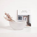 Beans Bowl Clear Frosted
