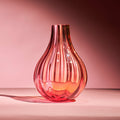 Iris Vase Pink/Amber