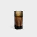 Plissé Vase Brown Brown ED-10