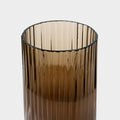 Plissé Vase Brown Brown ED-10