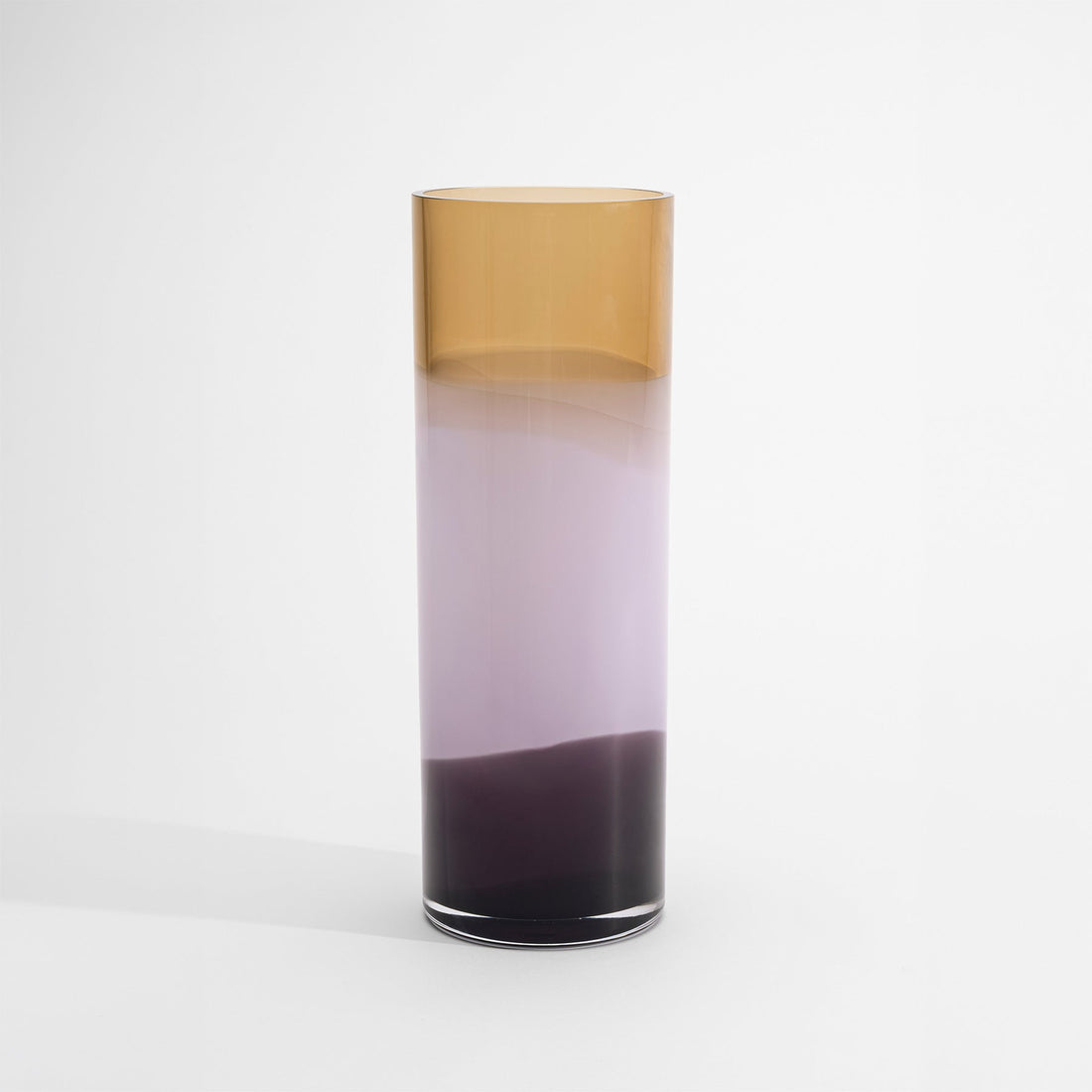 Landscape Vase Beige Purple ED-10