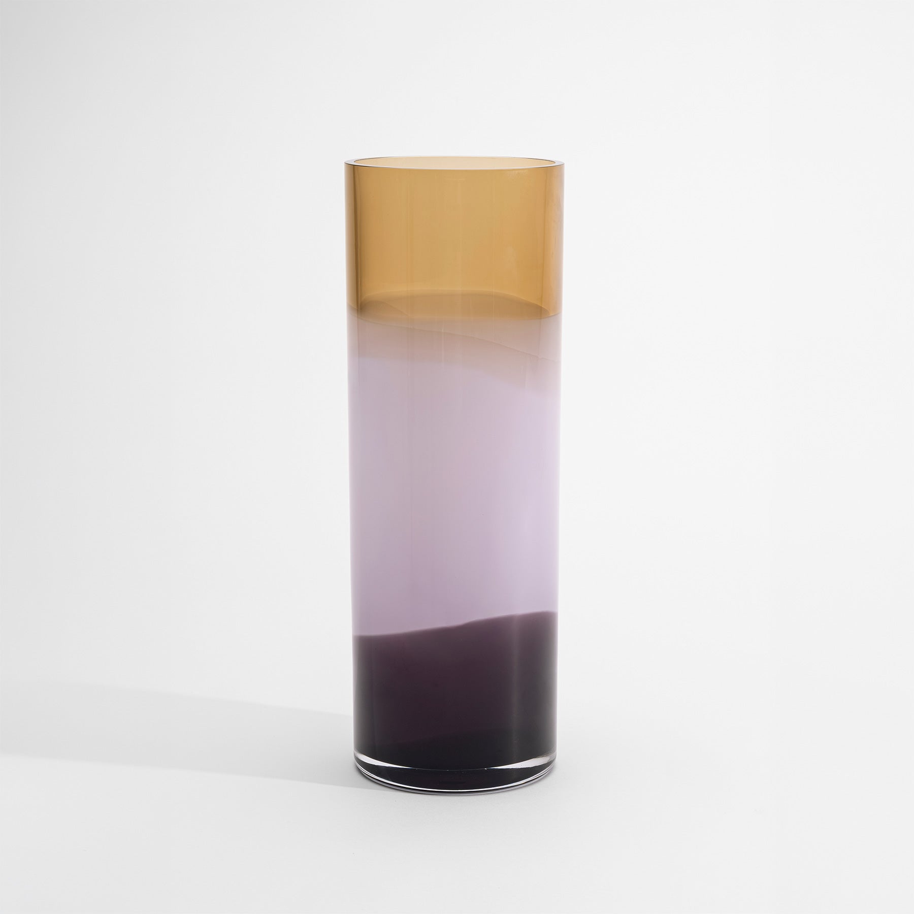 Landscape Vase Beige Purple ED-10