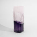 Plissé Vase Pink Aubergine ED-10