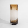 Plissé Vase Brown Cream ED-10