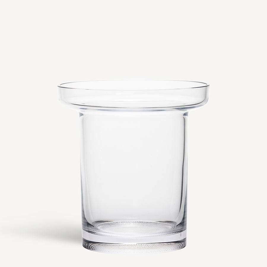 Limelight Vase Clear Low