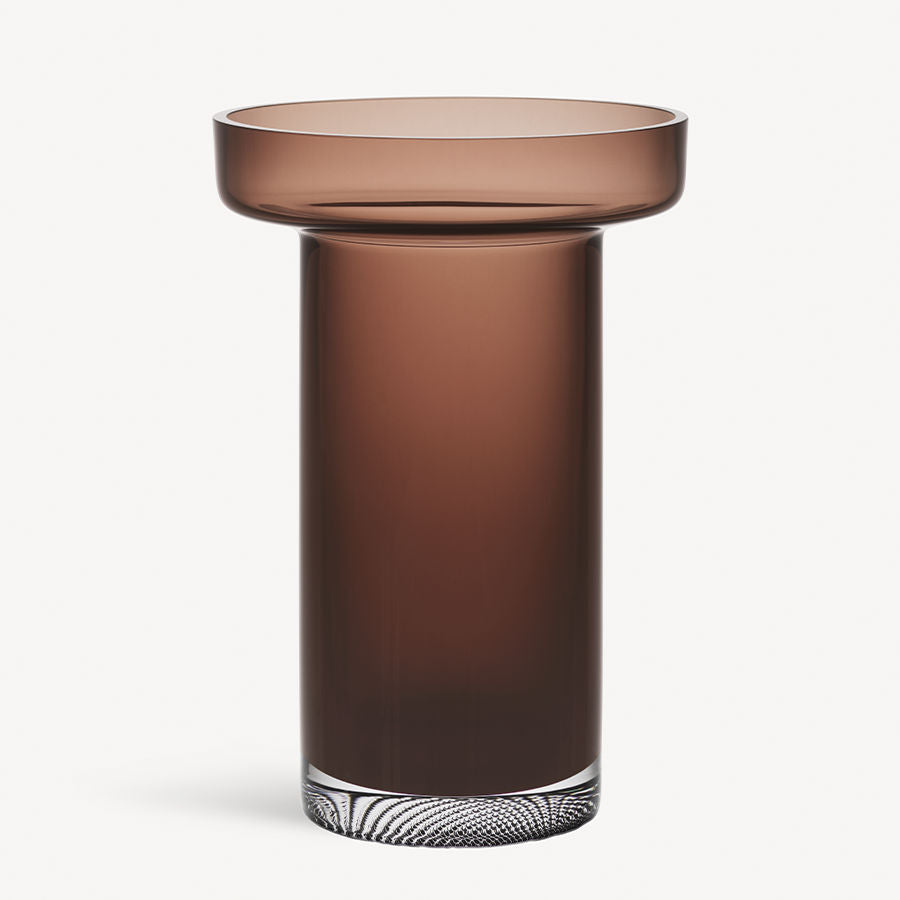 Limelight Vase Burgundy Tall