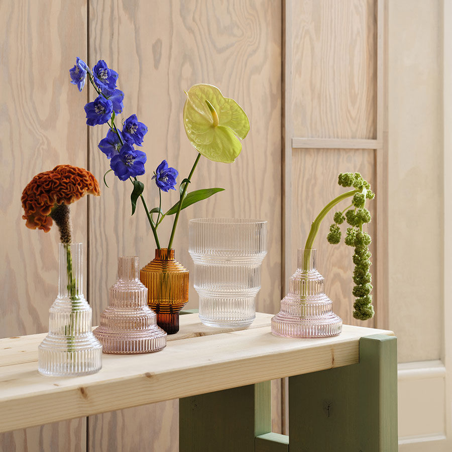Pavilion Vase Clear Small