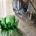 Crackle Bowl Green