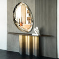 NETTUNO Wood Console by Cattelan Italia, Canaletto Walnut Top