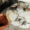 cattelan italia ritz lounge round ceramic table