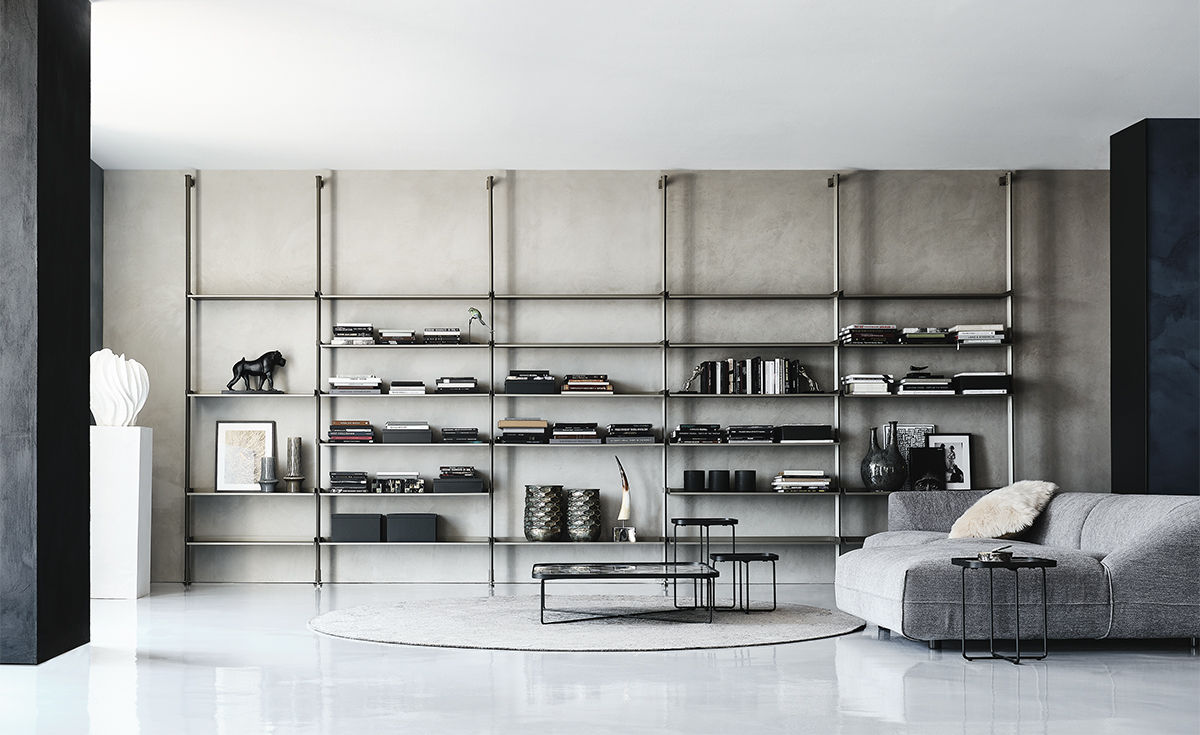 FREEWAY by Cattelan Italia - Metal Modular Design Bookcase