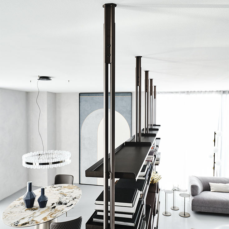FREEWAY by Cattelan Italia - Metal Modular Design Bookcase