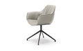 Scarlett Turn Swivel Chair 4 Spoke Aluminum Base Cattelan Italia