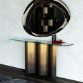 Nettuno Console with Glass Top