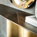 NETTUNO Wood Console by Cattelan Italia, Canaletto Walnut Top