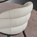 CAMILLA Chair with Wood Frame and Upholstered Seat