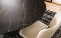 Soho Keramik: Modern Round Table With Ceramic Top In 4 Base And 16 Top Finishes