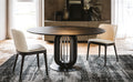 Soho Keramik: Modern Round Table With Ceramic Top In 4 Base And 16 Top Finishes
