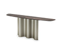 NETTUNO Wood Console by Cattelan Italia, Canaletto Walnut Top
